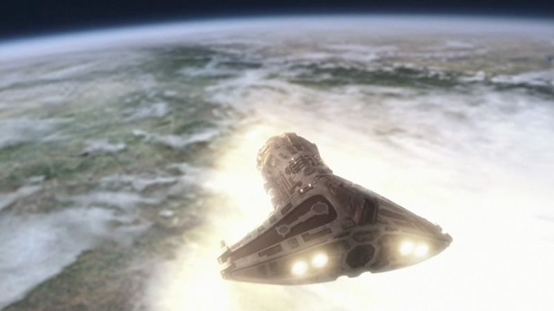 File:The Ancient shuttle approaching the planet (Aftermath).jpg