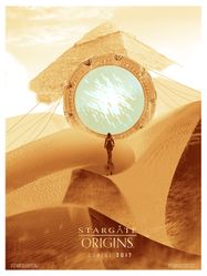 The first official Stargate Origins poster