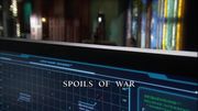 Episode:Spoils of War